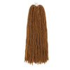 Doris beauty Dreadlocks Crochet Twist Braiding Hair Pieces Synthetic Fiber Dreadlocks Natural Blond Hair Extensions For Women