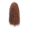 Doris beauty Marley Braids Hair Crochet Afro Kinky Synthetic Braiding Hair Crochet Braids Hair Extensions Bulk 18 inch