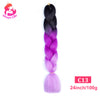 Qp hairDream Like Pre Stretched Long Braiding Hair Extensions Synthetic Crochet Hair High Tempreture Fiber Jumbo Hair Braids For Women