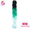 Qp hairDream Like Pre Stretched Long Braiding Hair Extensions Synthetic Crochet Hair High Tempreture Fiber Jumbo Hair Braids For Women