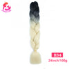 Qp hairDream Like Pre Stretched Long Braiding Hair Extensions Synthetic Crochet Hair High Tempreture Fiber Jumbo Hair Braids For Women