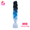 Qp hairDream Like Pre Stretched Long Braiding Hair Extensions Synthetic Crochet Hair High Tempreture Fiber Jumbo Hair Braids For Women