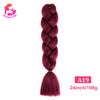 Qp hairDream Like Pre Stretched Long Braiding Hair Extensions Synthetic Crochet Hair High Tempreture Fiber Jumbo Hair Braids For Women