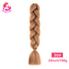 Qp hairDream Like Pre Stretched Long Braiding Hair Extensions Synthetic Crochet Hair High Tempreture Fiber Jumbo Hair Braids For Women