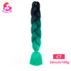 Qp hairDream Like Pre Stretched Long Braiding Hair Extensions Synthetic Crochet Hair High Tempreture Fiber Jumbo Hair Braids For Women