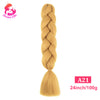 Qp hairDream Like Pre Stretched Long Braiding Hair Extensions Synthetic Crochet Hair High Tempreture Fiber Jumbo Hair Braids For Women