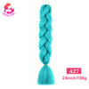 Qp hairDream Like Pre Stretched Long Braiding Hair Extensions Synthetic Crochet Hair High Tempreture Fiber Jumbo Hair Braids For Women