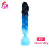 Qp hairDream Like Pre Stretched Long Braiding Hair Extensions Synthetic Crochet Hair High Tempreture Fiber Jumbo Hair Braids For Women