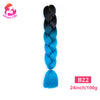 Qp hairDream Like Pre Stretched Long Braiding Hair Extensions Synthetic Crochet Hair High Tempreture Fiber Jumbo Hair Braids For Women