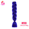 Qp hairDream Like Pre Stretched Long Braiding Hair Extensions Synthetic Crochet Hair High Tempreture Fiber Jumbo Hair Braids For Women