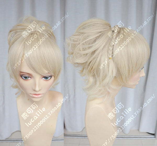 High Quality Final Fantasy XV Lunafreya Nox Fleuret Princess Luna Cosplay Wig Synthetic Hair