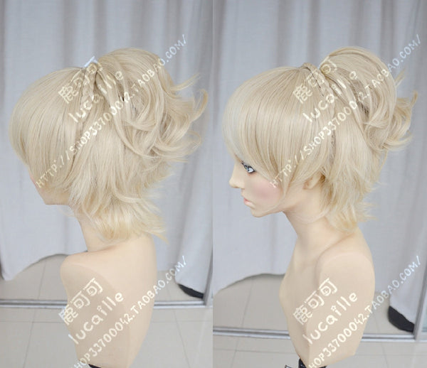 High Quality Final Fantasy XV Lunafreya Nox Fleuret Princess Luna Cosplay Wig Synthetic Hair