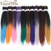 Qp hairMONIXI Synthetic Easy Jumbo Braids Hair Ombre Braiding Hair Jumbo Braid Hair Expression