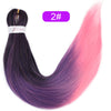 Qp hairMONIXI Synthetic Easy Jumbo Braids Hair Ombre Braiding Hair Jumbo Braid Hair Expression