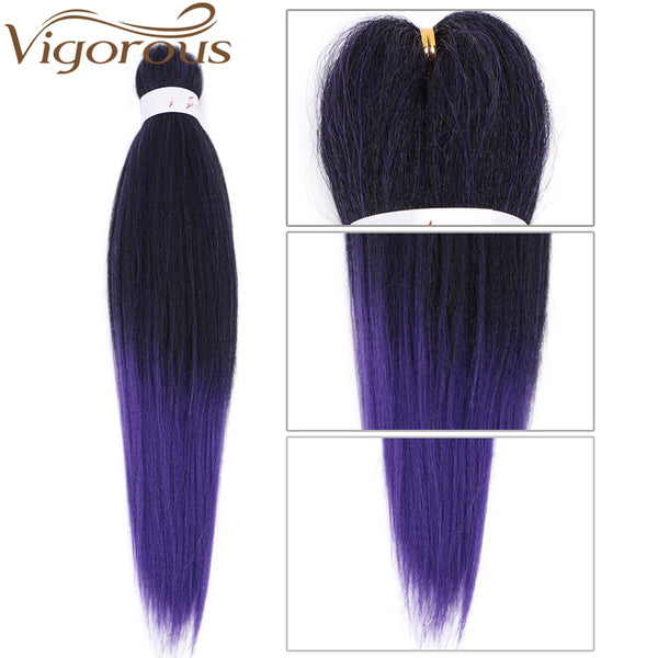 Qp hairMONIXI Synthetic Easy Jumbo Braids Hair Ombre Braiding Hair Jumbo Braid Hair Expression