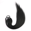 Qp hairPonytail Extensions Synthetic Boxing Braids Wrap Around Chignon Tail With Rubber Band Hair Ring 26 Inch Brown Ombre Braid DIY