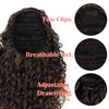 Qp hairSynthetic  Afro Kinky Curly Wig Drawstring Puff Ponytail Extension Synthetic Clip in Pony Tail African American Hair Extension