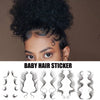 Qp hairVigorous 5 Styles Baby Hair Temporary Tattoos Sticker DIY Natural Curly Hair Edges Long Lasting Waterproof hair on the temples